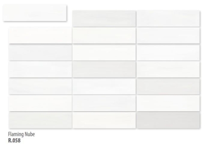 Arcana Duvar Seramiği Flaming Nube 8 x 31,5 cm (1)