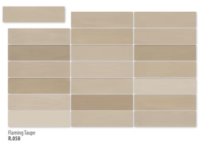 Arcana Duvar Seramiği Flaming Taupe 8 x 31,5 cm (1)