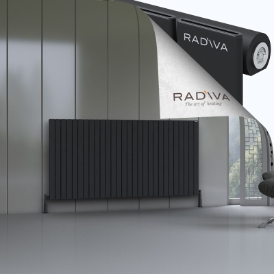 Radiva - Arno Alüminyum Radyatör 1000x2068 Siyah
