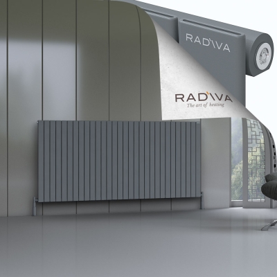 Radiva - Arno Alüminyum Radyatör 1000x2216 Antrasit (1)