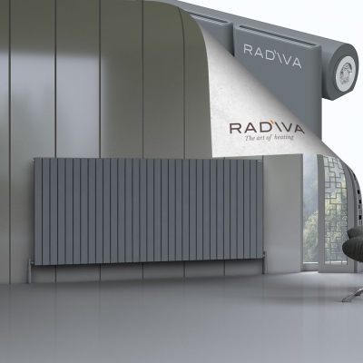 Radiva - Arno Alüminyum Radyatör 1000x2364 Antrasit