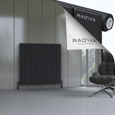 Radiva - Arno Alüminyum Radyatör 1200x1328 Siyah (1)
