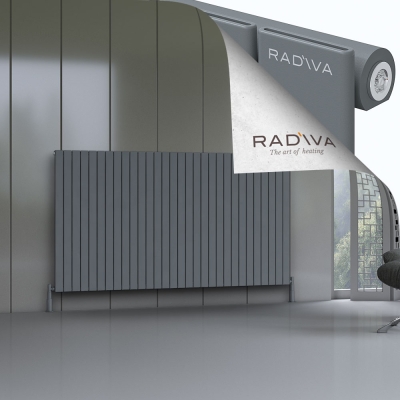 Radiva - Arno Alüminyum Radyatör 1200x2216 Antrasit