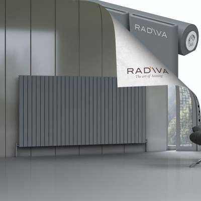Radiva - Arno Alüminyum Radyatör 1200x2364 Antrasit