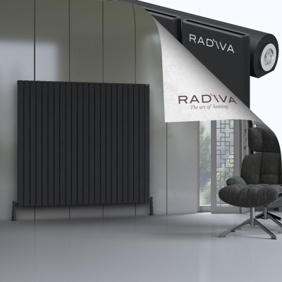 Radiva - Arno Alüminyum Radyatör 1500x1698 Siyah