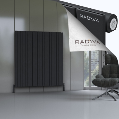 Radiva - Arno Alüminyum Radyatör 1600x1476 Siyah