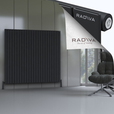 Radiva - Arno Alüminyum Radyatör 1600x1772 Siyah