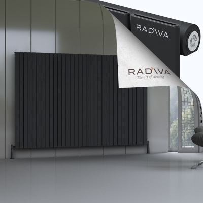 Radiva - Arno Alüminyum Radyatör 1600x2438 Siyah