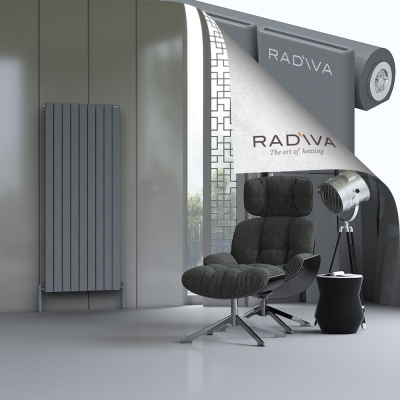 Radiva - Arno Alüminyum Radyatör 1600x662 Antrasit (1)