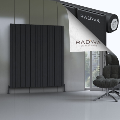 Radiva - Arno Alüminyum Radyatör 1800x1624 Siyah