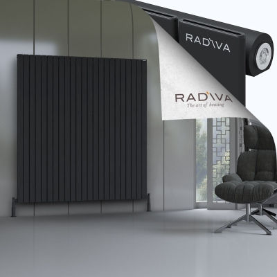 Radiva - Arno Alüminyum Radyatör 1800x1698 Siyah