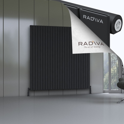 Radiva - Arno Alüminyum Radyatör 1800x1846 Siyah