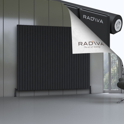 Radiva - Arno Alüminyum Radyatör 1800x2216 Siyah