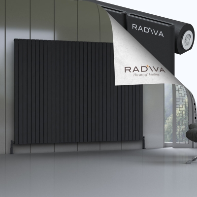 Radiva - Arno Alüminyum Radyatör 1800x2438 Siyah