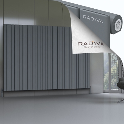Radiva - Arno Alüminyum Radyatör 1800x2586 Antrasit