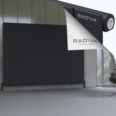 Radiva - Arno Alüminyum Radyatör 1800x2586 Siyah (1)
