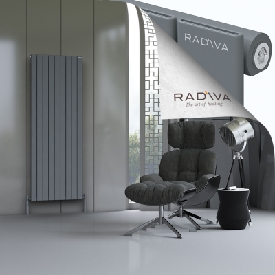 Radiva - Arno Alüminyum Radyatör 1800x662 Antrasit