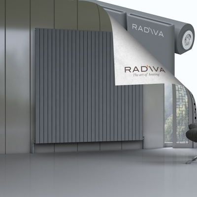Radiva - Arno Alüminyum Radyatör 2000x2068 Antrasit