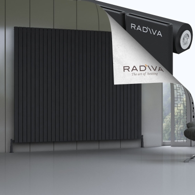 Radiva - Arno Alüminyum Radyatör 2000x2438 Siyah (1)