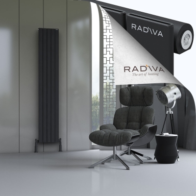 Radiva - Arno Alüminyum Radyatör 2000x366 Siyah