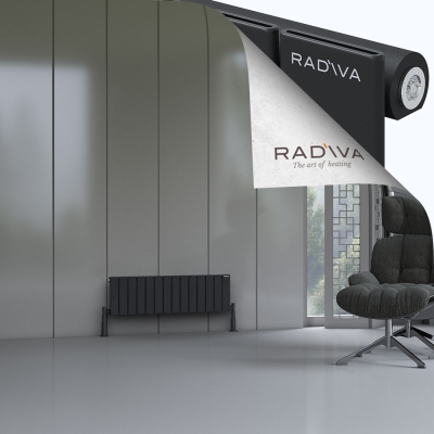 Radiva - Arno Alüminyum Radyatör 300x1032 Siyah (1)
