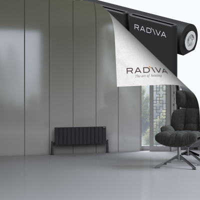 Radiva - Arno Alüminyum Radyatör 300x958 Siyah (1)