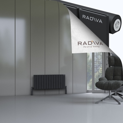 Radiva - Arno Alüminyum Radyatör 400x958 Siyah (1)