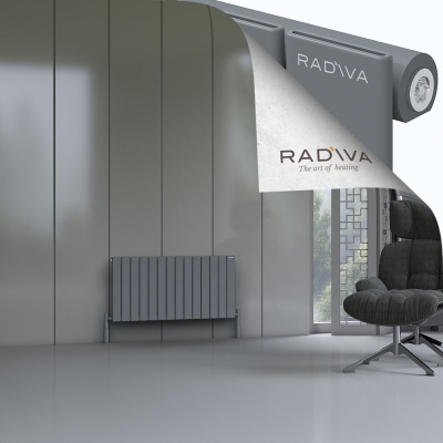 Radiva - Arno Alüminyum Radyatör 500x1032 Antrasit