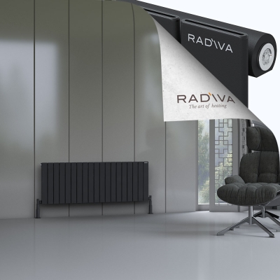 Radiva - Arno Alüminyum Radyatör 500x1402 Siyah (1)