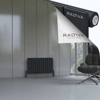 Radiva - Arno Alüminyum Radyatör 500x958 Siyah