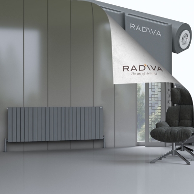 Radiva - Arno Alüminyum Radyatör 600x1772 Antrasit (1)