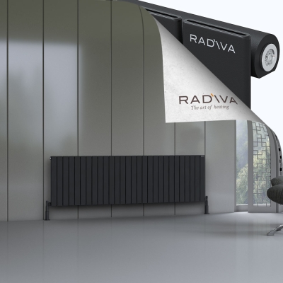 Radiva - Arno Alüminyum Radyatör 600x2068 Siyah (1)