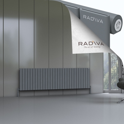 Radiva - Arno Alüminyum Radyatör 600x2142 Antrasit (1)