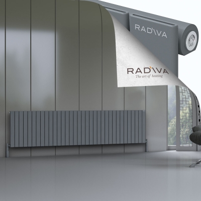 Radiva - Arno Alüminyum Radyatör 600x2512 Antrasit