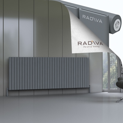 Radiva - Arno Alüminyum Radyatör 900x2438 Antrasit