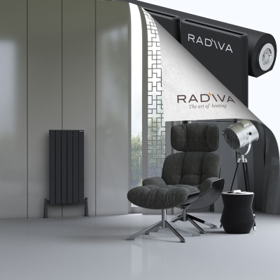 Radiva - Arno Alüminyum Radyatör 900x440 Siyah