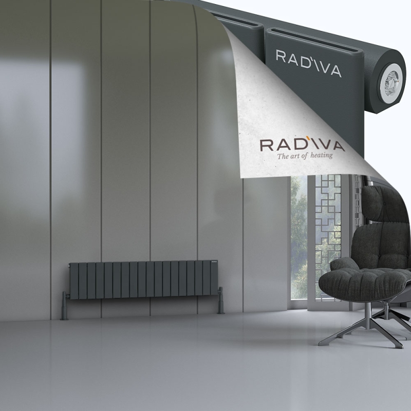 Arno Alüminyum Radyatör 300x1328 Koyu Antrasit - 2ARN03001328B6TS