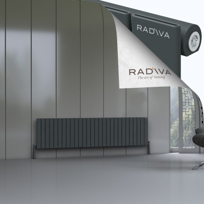 Radiva - Arno Alüminyum Radyatör 500x2068 Koyu Antrasit (1)