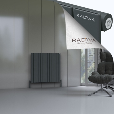 Radiva - Arno Alüminyum Radyatör 900x958 Koyu Antrasit (1)