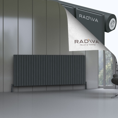 Radiva - Arno Alüminyum Radyatör 900x2290 Koyu Antrasit (1)