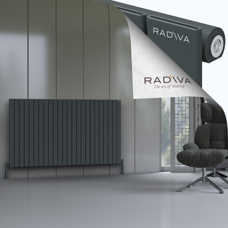 Arno Alüminyum Radyatör 1000x1772 Koyu Antrasit - 2ARN10001772B6TS