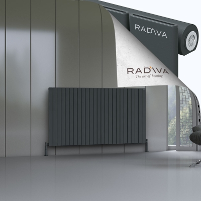 Radiva - Arno Alüminyum Radyatör 1000x1846 Koyu Antrasit (1)