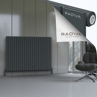 Radiva - Arno Alüminyum Radyatör 1200x1698 Koyu Antrasit