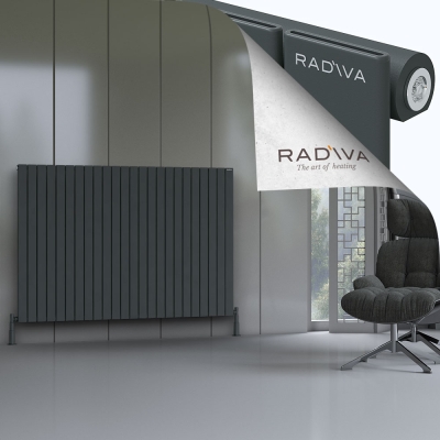 Radiva - Arno Alüminyum Radyatör 1200x1772 Koyu Antrasit (1)