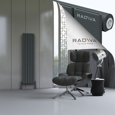 Radiva - Arno Alüminyum Radyatör 1500x366 Koyu Antrasit (1)