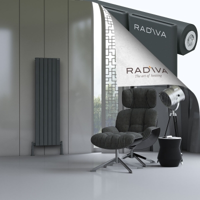 Radiva - Arno Alüminyum Radyatör 1500x440 Koyu Antrasit - 1189