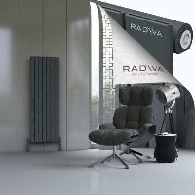 Radiva - Arno Alüminyum Radyatör 1500x514 Koyu Antrasit