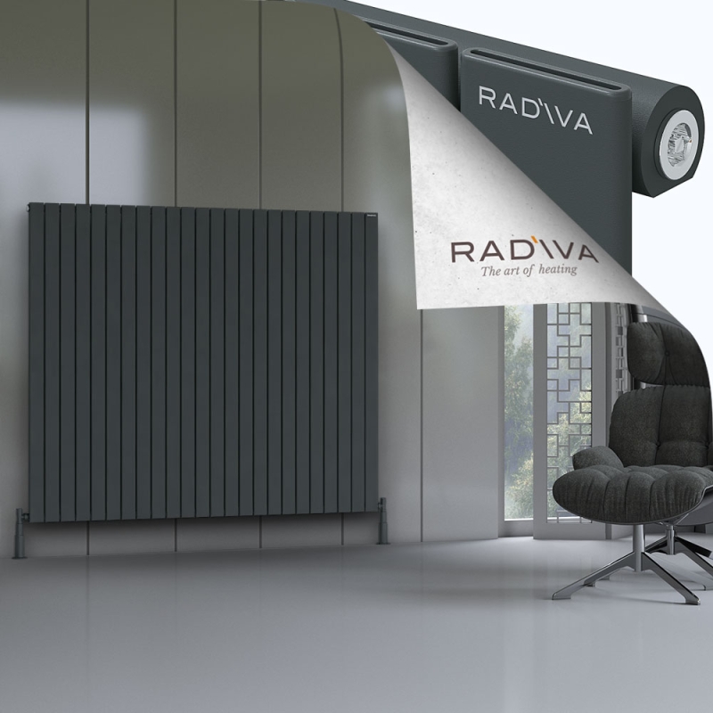 Arno Alüminyum Radyatör 1500x1772 Koyu Antrasit - 2ARN15001772B6TS