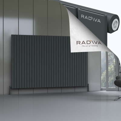 Radiva - Arno Alüminyum Radyatör 1500x2364 Koyu Antrasit (1)