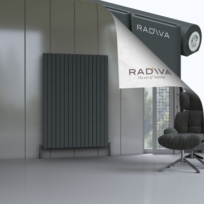 Radiva - Arno Alüminyum Radyatör 1600x1180 Koyu Antrasit